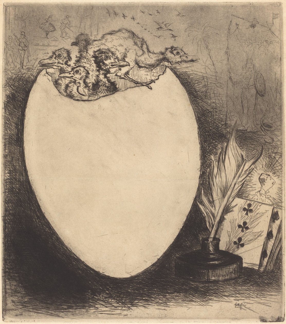 pisanki autorstwa Vicomte Ludovic Lepic