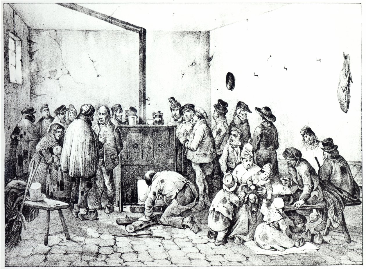 Ogrzewanie publiczne w Paryżu, 1840 autorstwa Victor Adam