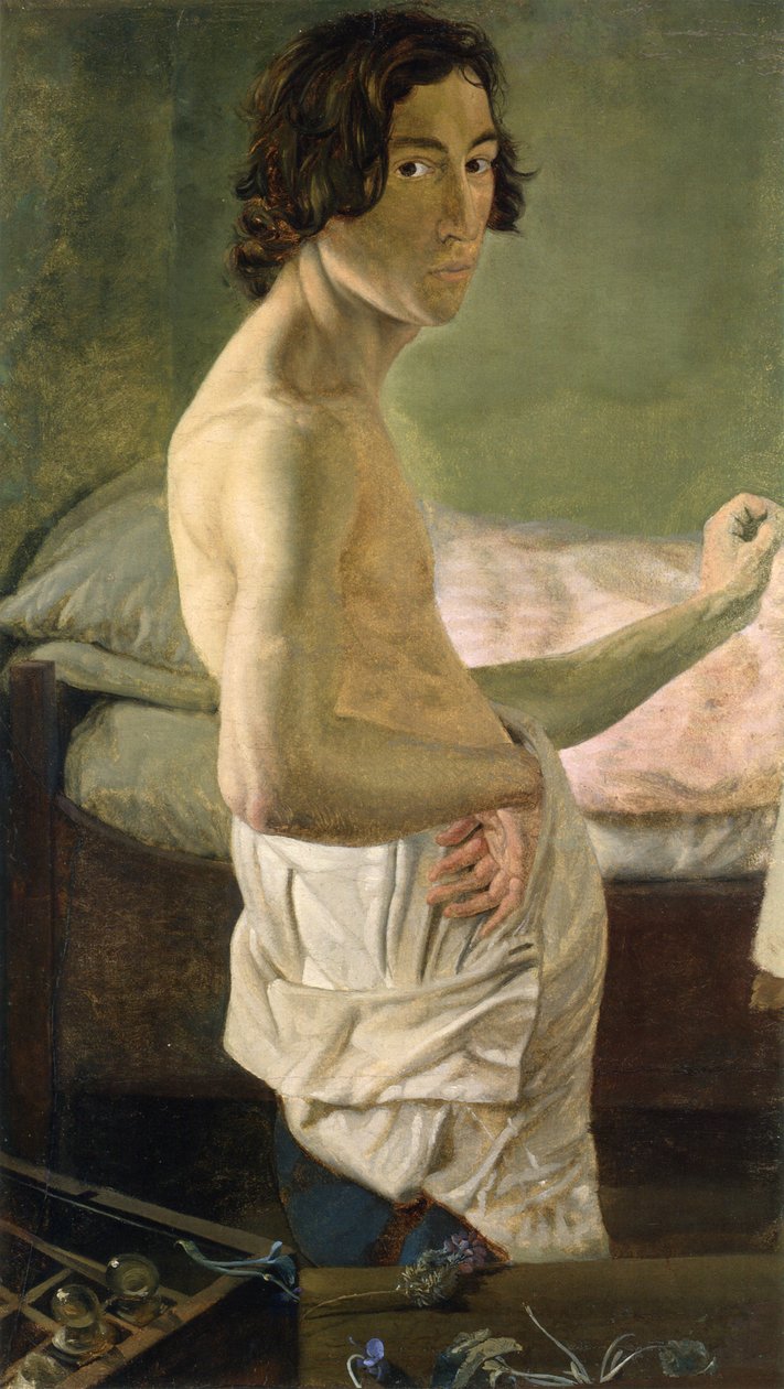 Autoportret przy sztalugach autorstwa Victor Emil Janssen