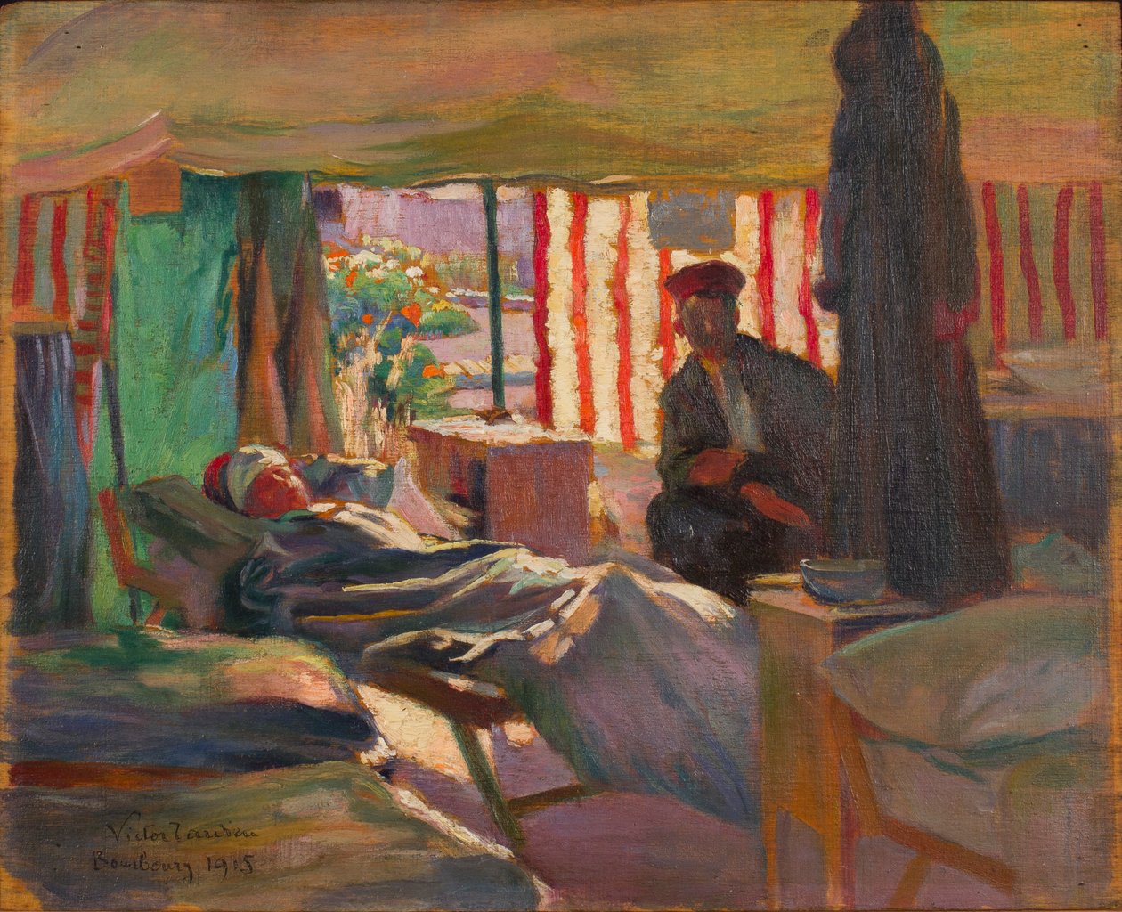 Bourbourg 1915 autorstwa Victor Francois Tardieu