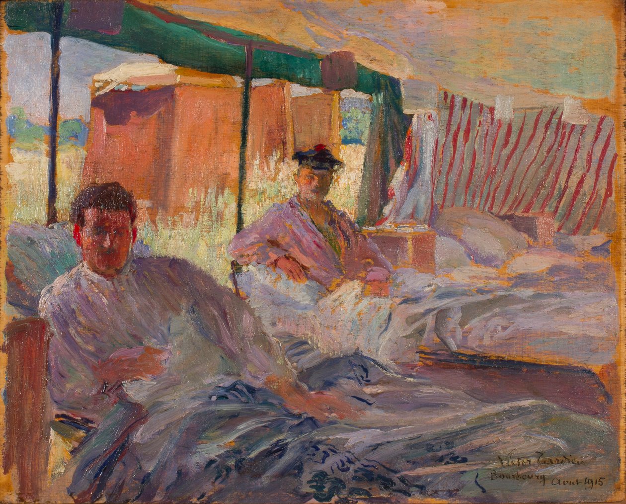 Bourbourg 1915 autorstwa Victor Francois Tardieu