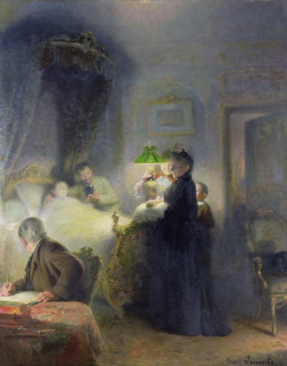 Poród autorstwa Victor Lecomte