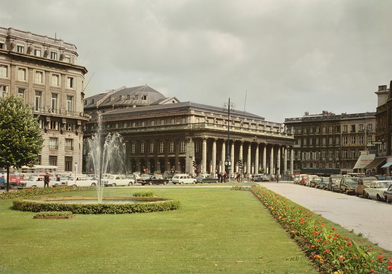 Teatr Wielki, wybudowany w latach 1773-78 autorstwa Victor Louis
