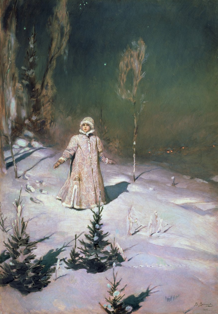 Śnieżna Panna, 1899 autorstwa Victor Mikhailovich Vasnetsov