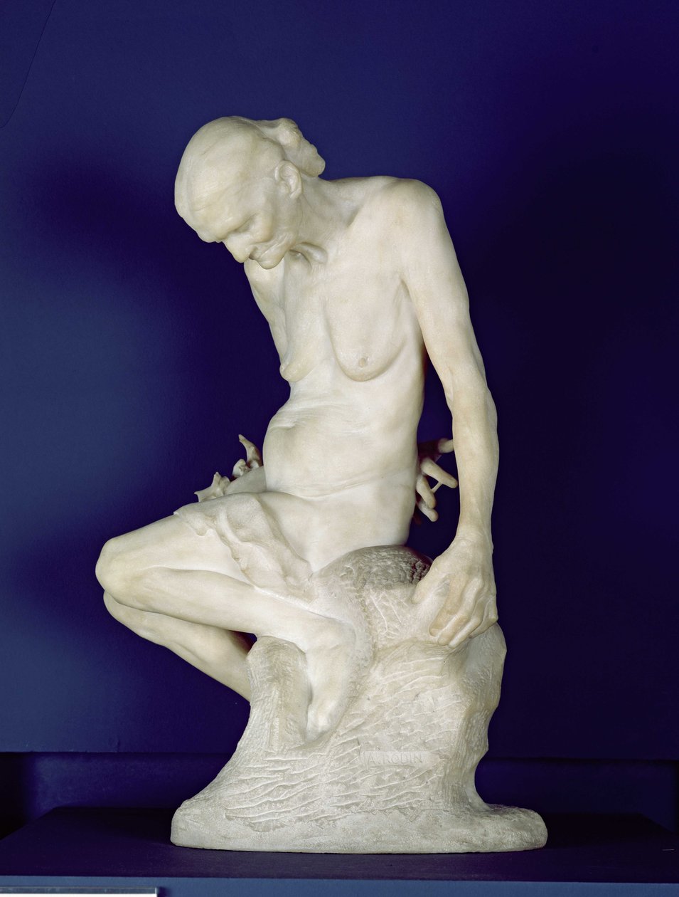 Zima, 1890 (marmur) autorstwa Victor Peter