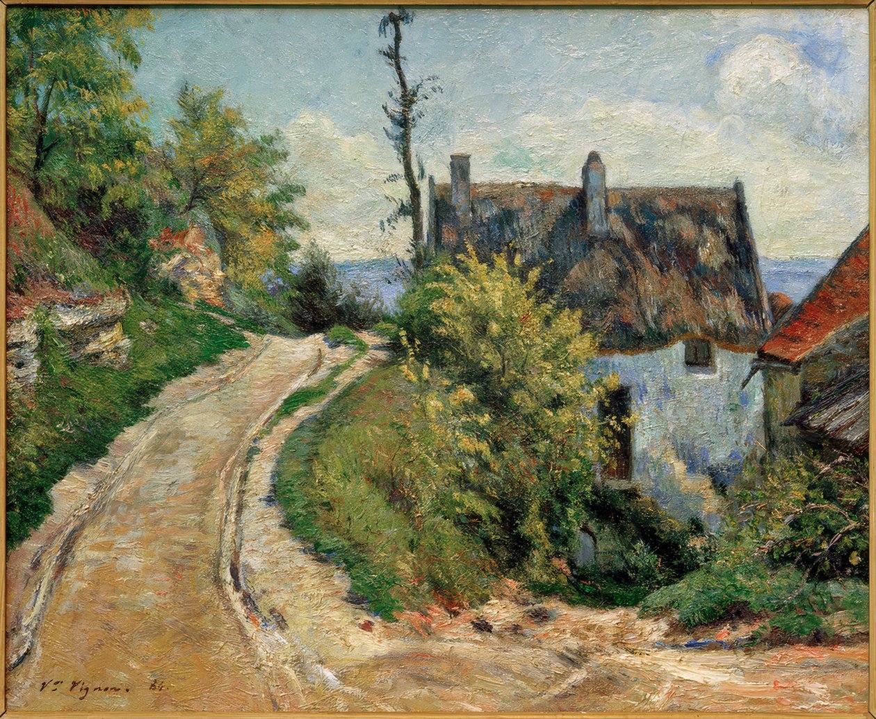 Dorfstraße autorstwa Victor Vignon