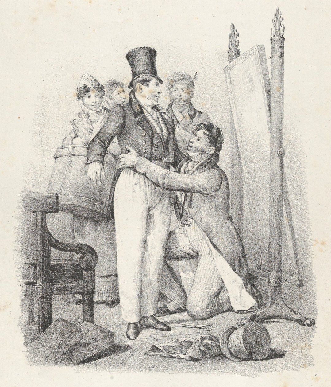 Facet. II: Już nie poznaję siebie Już nie poznaję siebie, 1824. autorstwa Victor Adam