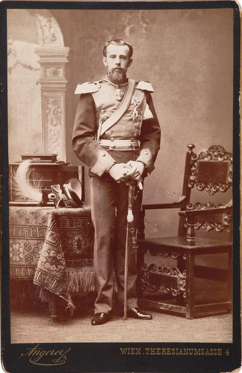 Rudolf, książę koronny Austrii 1858-1889, ok. 1885. autorstwa Victor Angerer