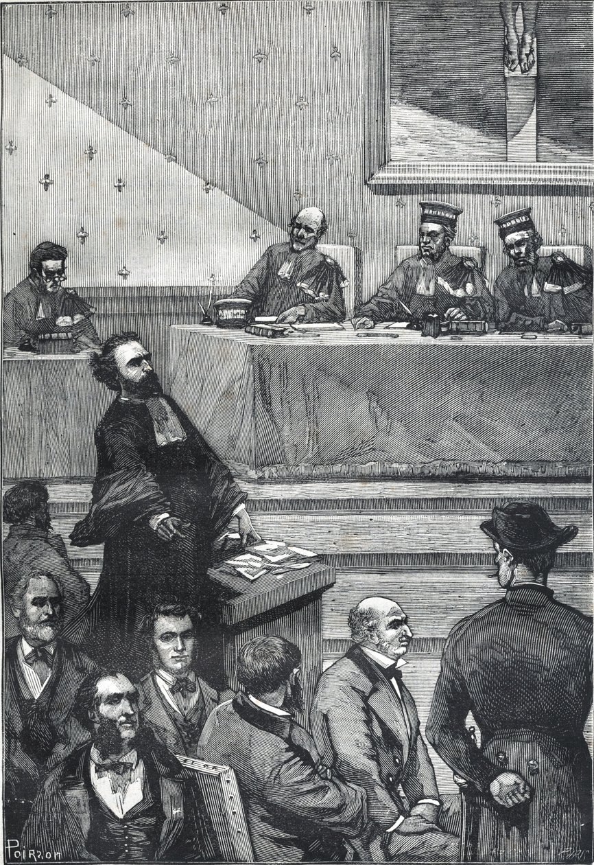 Popularna ilustrowana biografia Gambetty - opanowana przez elokwencję tego nowicjusza autorstwa Victor Armand Poirson