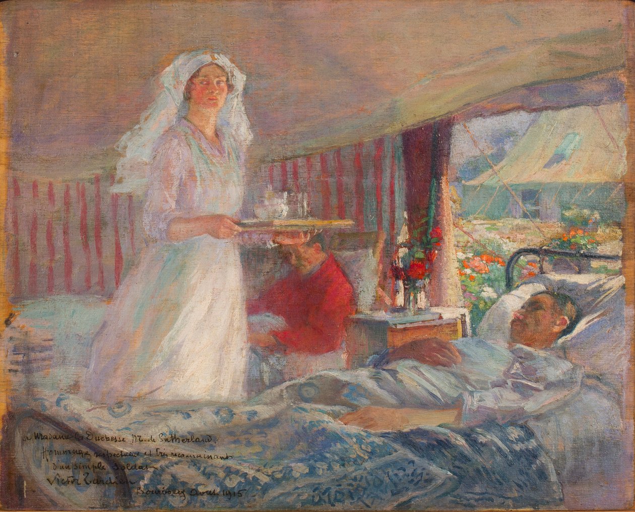 Bourbourg 1915 autorstwa Victor Francois Tardieu