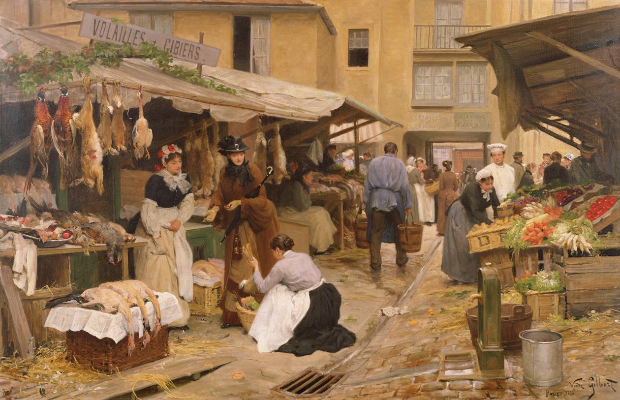 Nieznany obraz autorstwa Victor Gabriel Gilbert