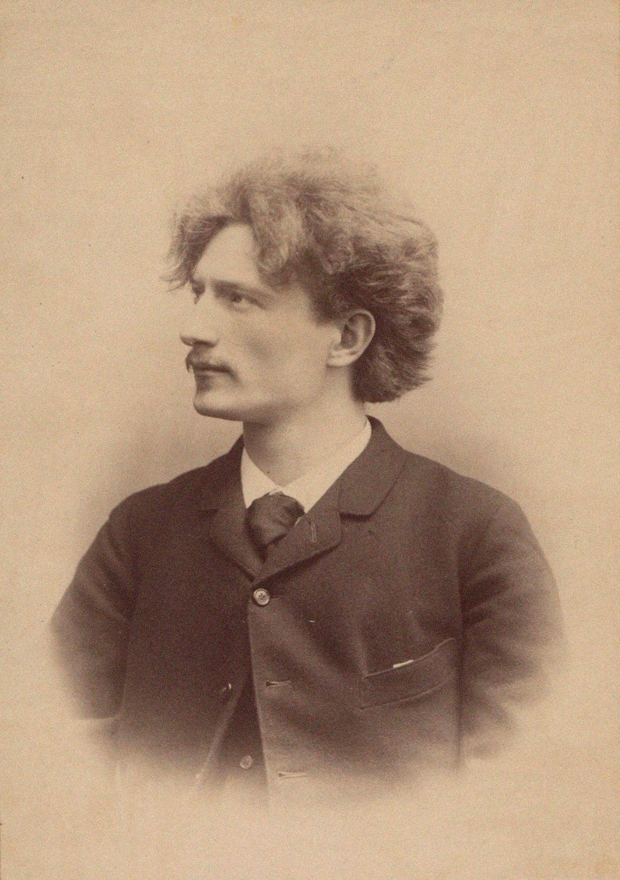 Portret kompozytora Ignacego Jana Paderewskiego 1860-1941, 1889-1890. autorstwa Victor Girard