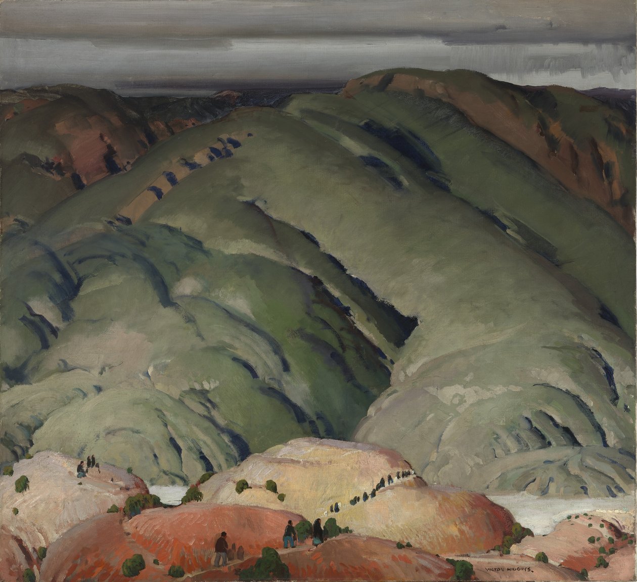 Mountain Forms #2 autorstwa Victor Higgins