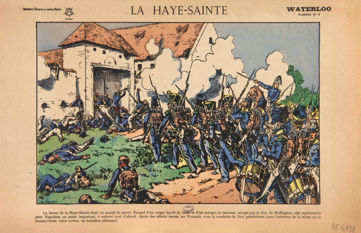 La Haye-Sainte, Waterloo, ok. 1920 autorstwa Victor Huen