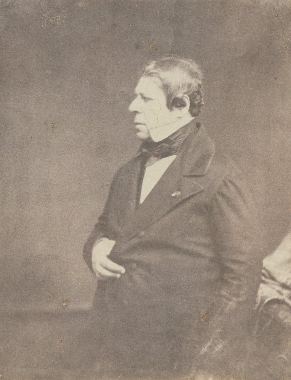 Jean Auguste Dominique Ingres autorstwa Victor Laisne