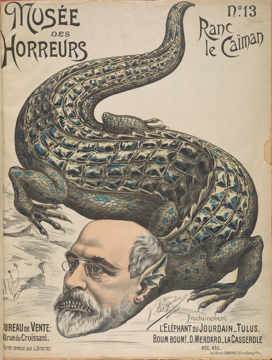 Muzeum horrorów Galeria horrorów: Arthur Ranc, 1899. autorstwa Victor Lenepveu