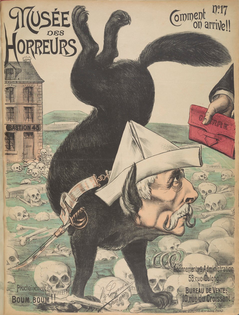 Muzeum horrorów Galeria horrorów: Gaston de Galliffet, 1899. autorstwa Victor Lenepveu
