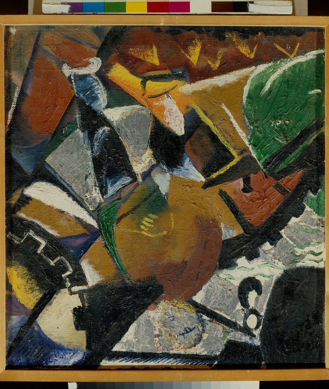 „Kompozycja”” Peinture de Viktor Palmov (1888-1929) - 1921 - Olej na płótnie - Państwowe Muzeum Rosyjskie, Sankt Petersburg autorstwa Victor Nikandrovich Palmov