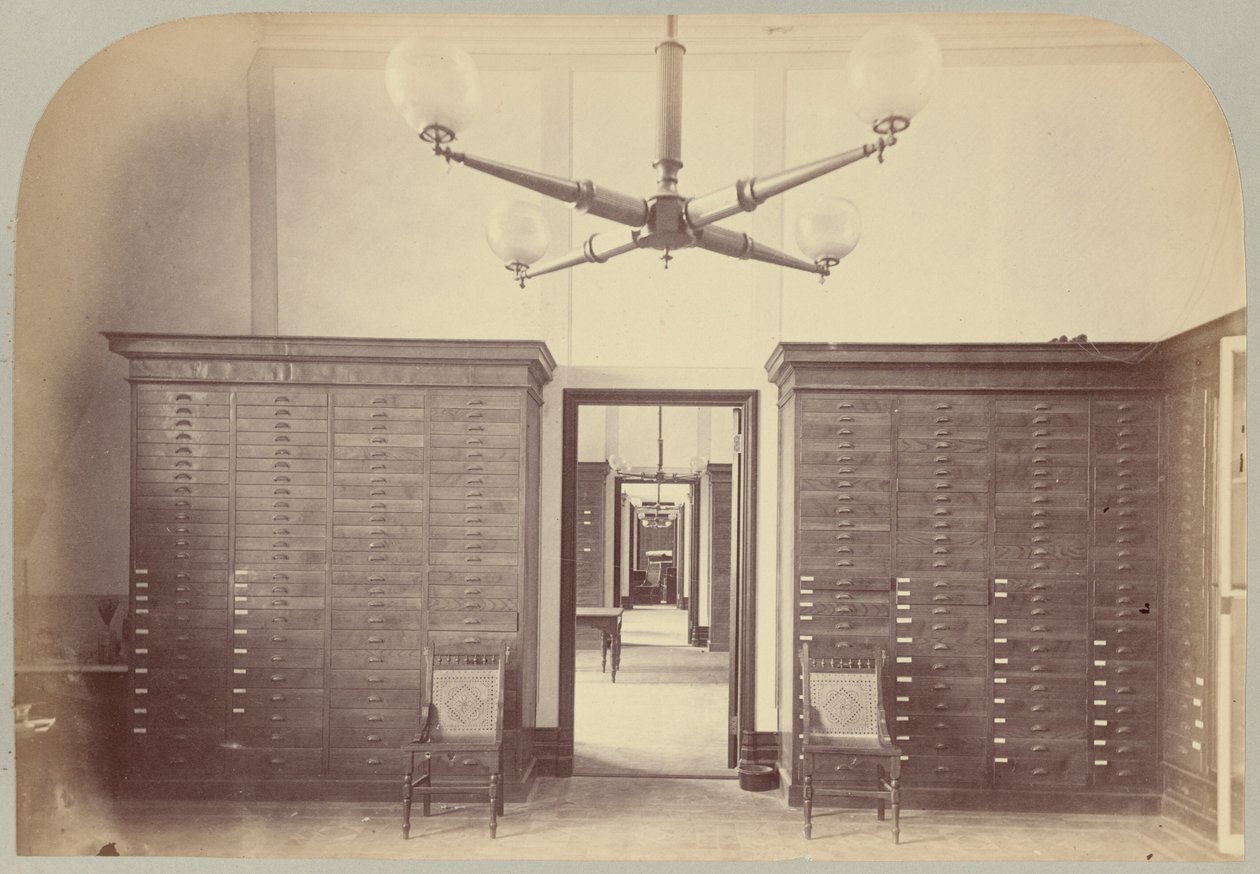 Pl. VII. Historia na poddaszu: pokoje pracy autorstwa Victor Prevost, Gaston L. Feuardent and Co., New York