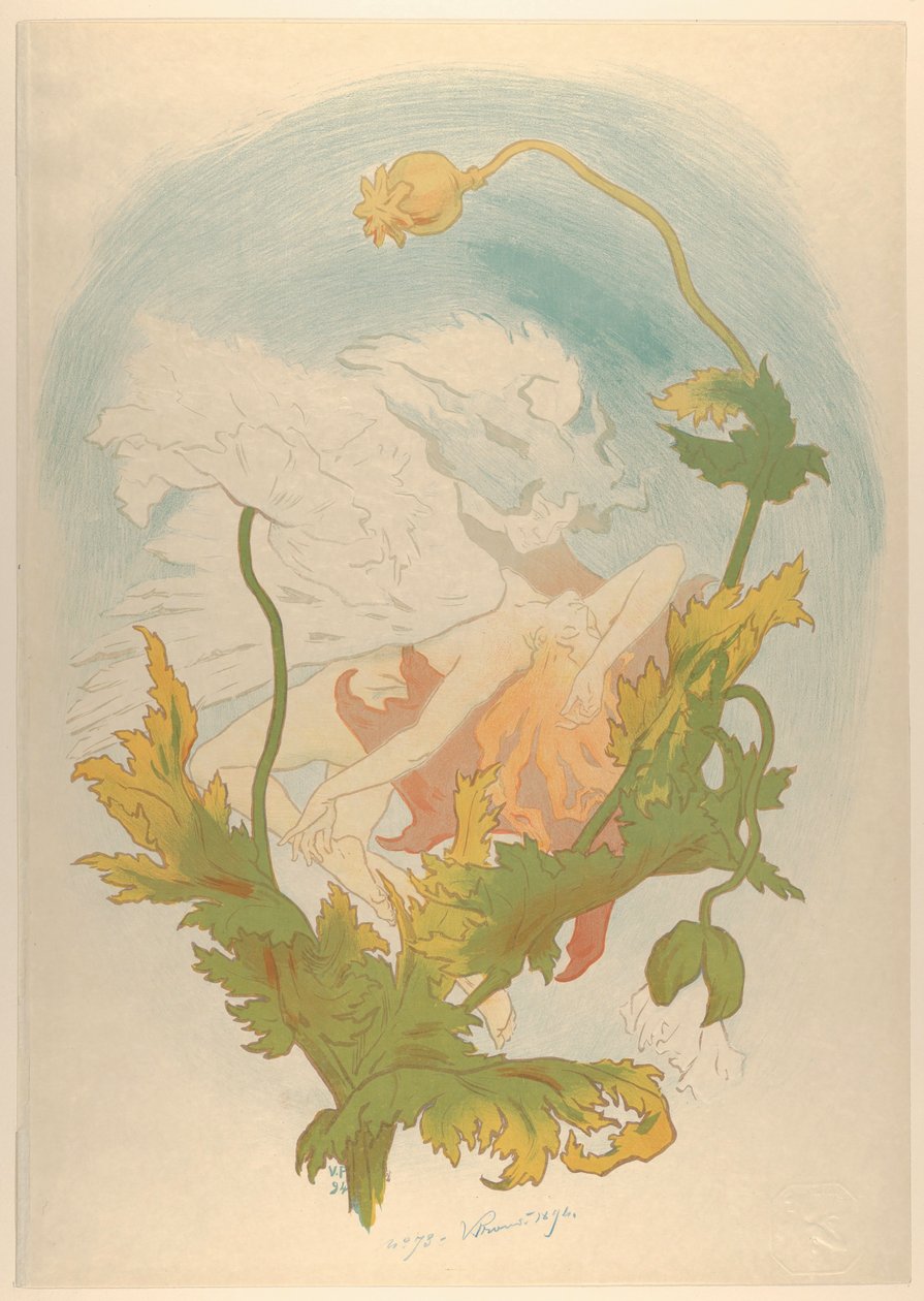Opium, 1894. autorstwa Victor Prouvé