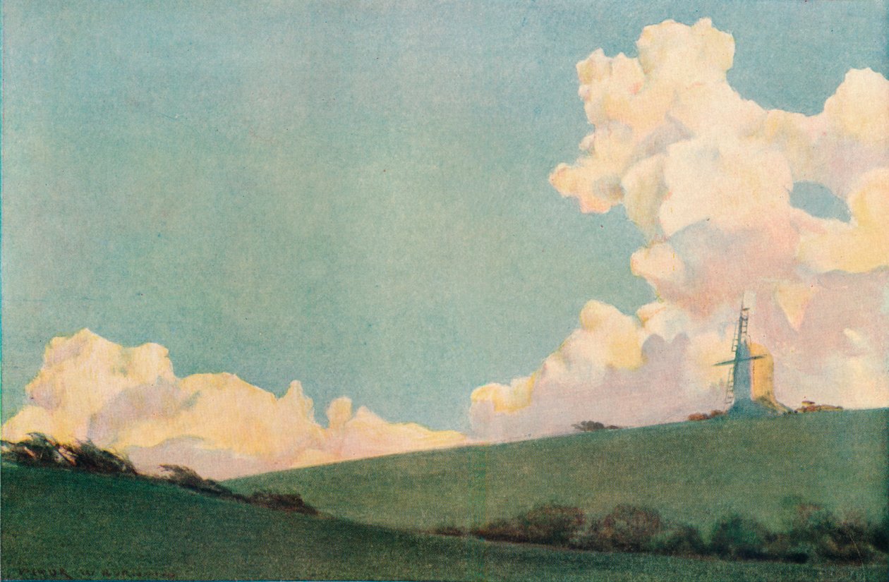 Chmura Cumulus, ok. 1888-1925, 1925 r. autorstwa Victor Wyatt Burnand