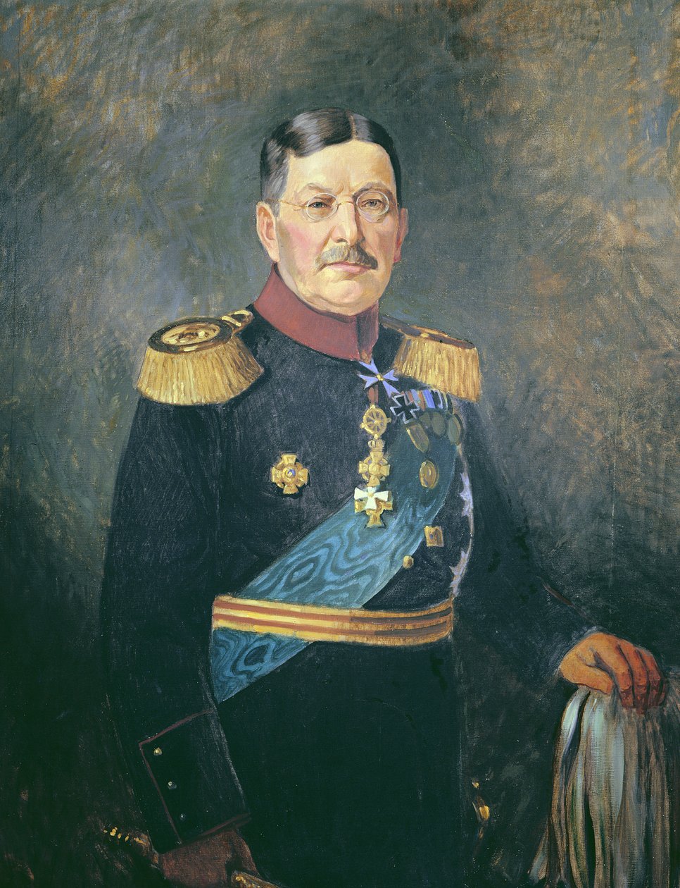 Generał Colmar Freiherr von der Goltz, ok. 1916 r. (olej na płótnie) autorstwa Vienna Nedomansky Studio