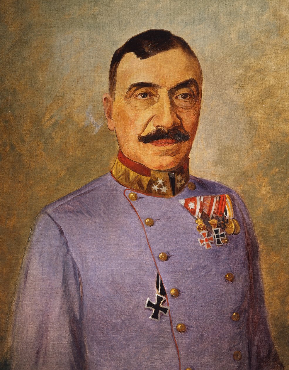 Generał Karl von Planter-Baltin, ok. 1916 r. (olej na płótnie) autorstwa Vienna Nedomansky Studio