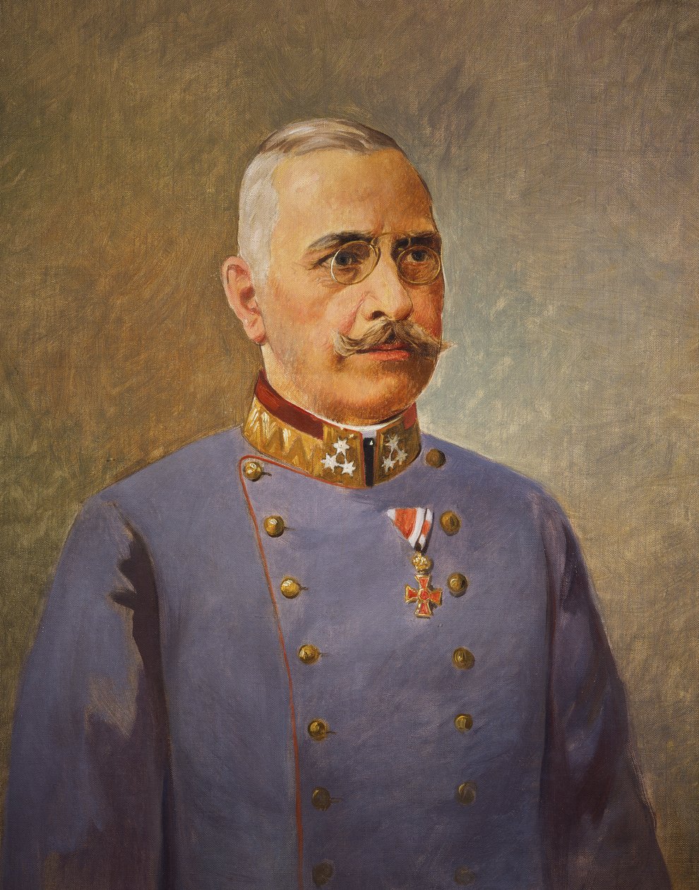 Generał Wiktor Dankl von Kraśnik, ok. 1916 r. (olej na płótnie) autorstwa Vienna Nedomansky Studio
