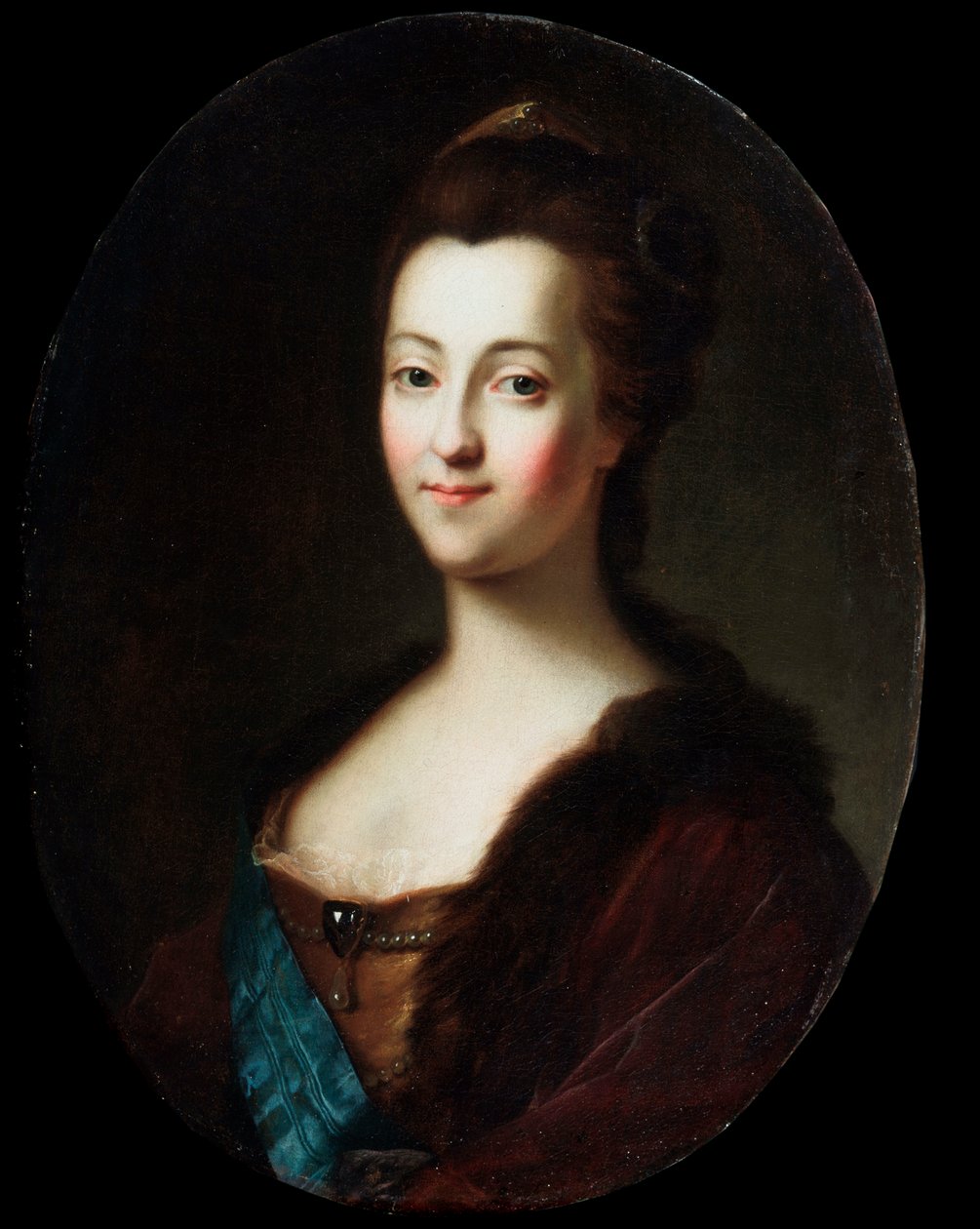Portret cesarzowej Katarzyny II, XVIII w. autorstwa Vigilius Erichsen