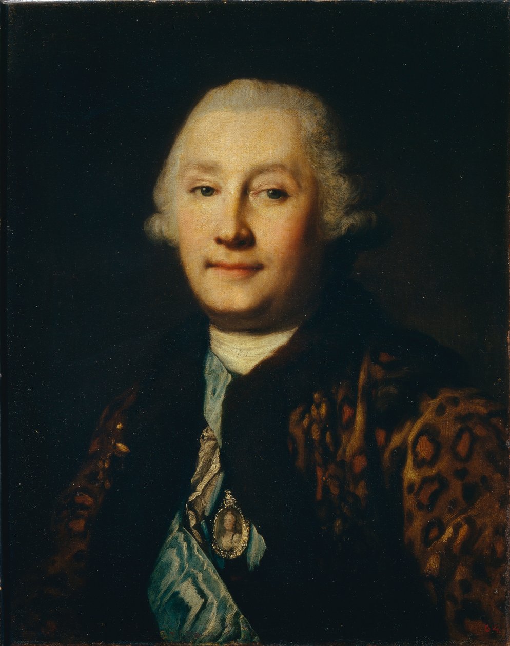Portret hrabiego Grigorija Grigorievicha Orłowa 1734-1783 autorstwa Vigilius Erichsen