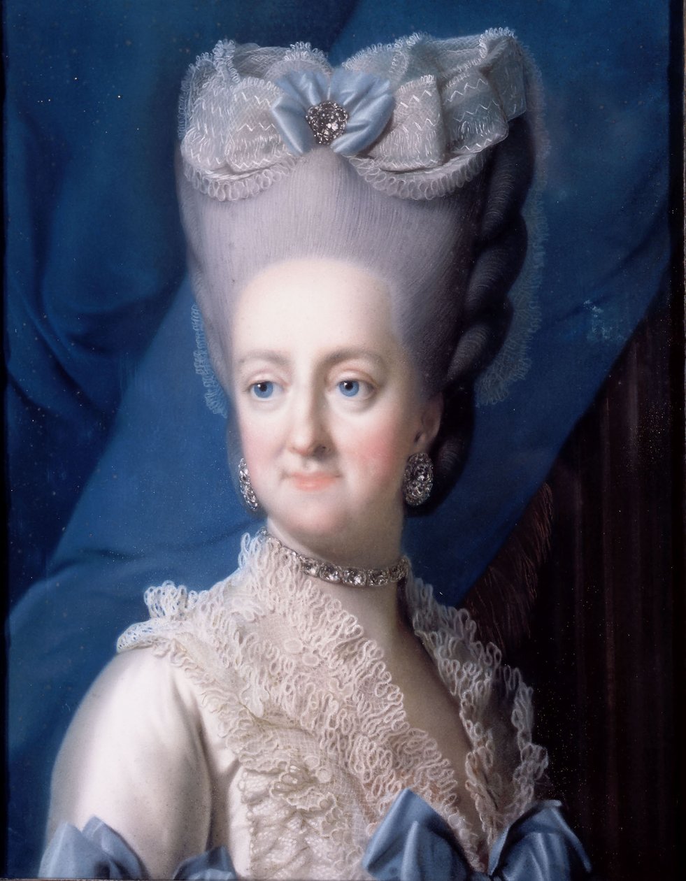 Duński: Portret królowej Juliane Marii autorstwa Vigilius Eriksen