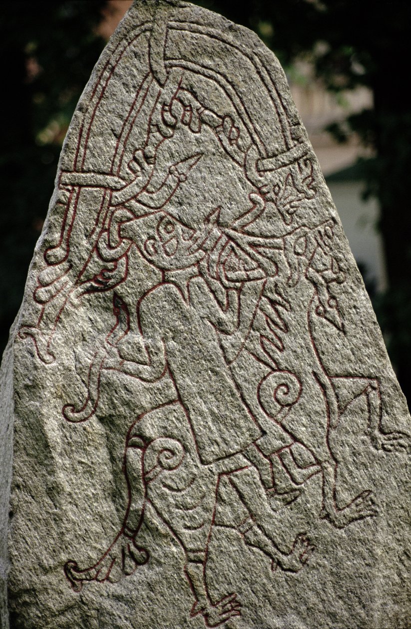 Kamień runiczny autorstwa Viking