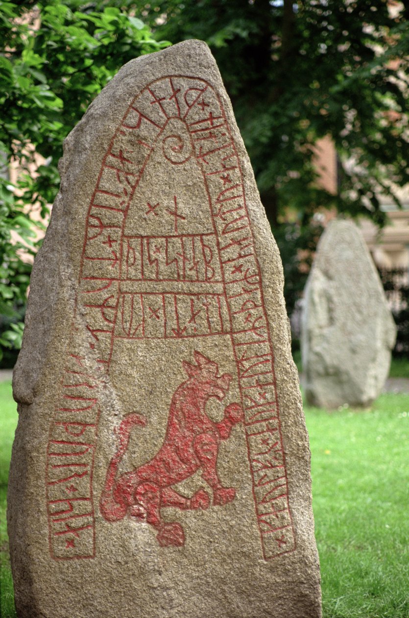 Kamień runiczny autorstwa Viking
