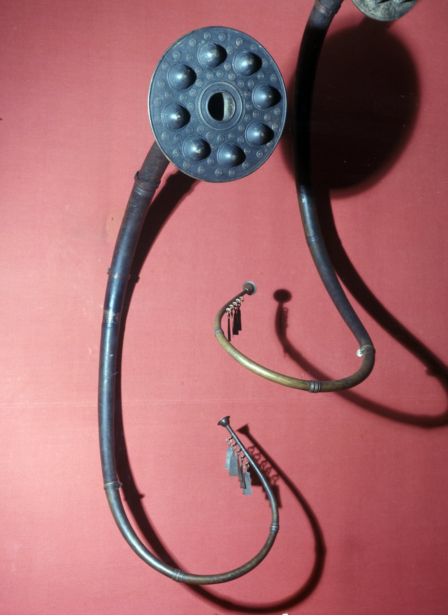 Lur, instrument dęty wikingów. autorstwa Viking Viking