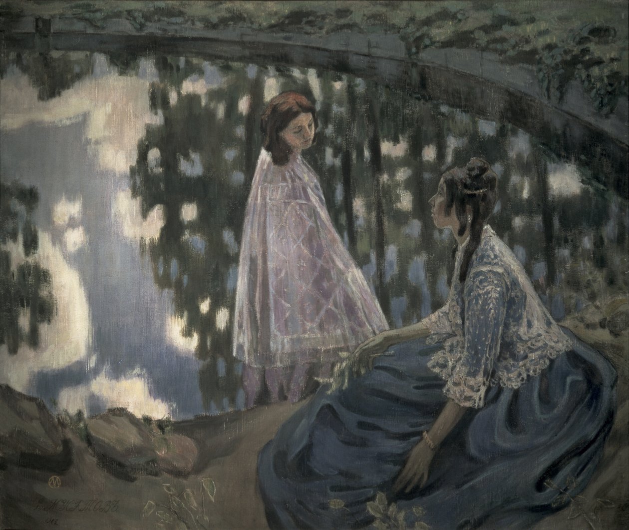 Staw, 1902 autorstwa Viktor Elpidiforovich Borisov Musatov