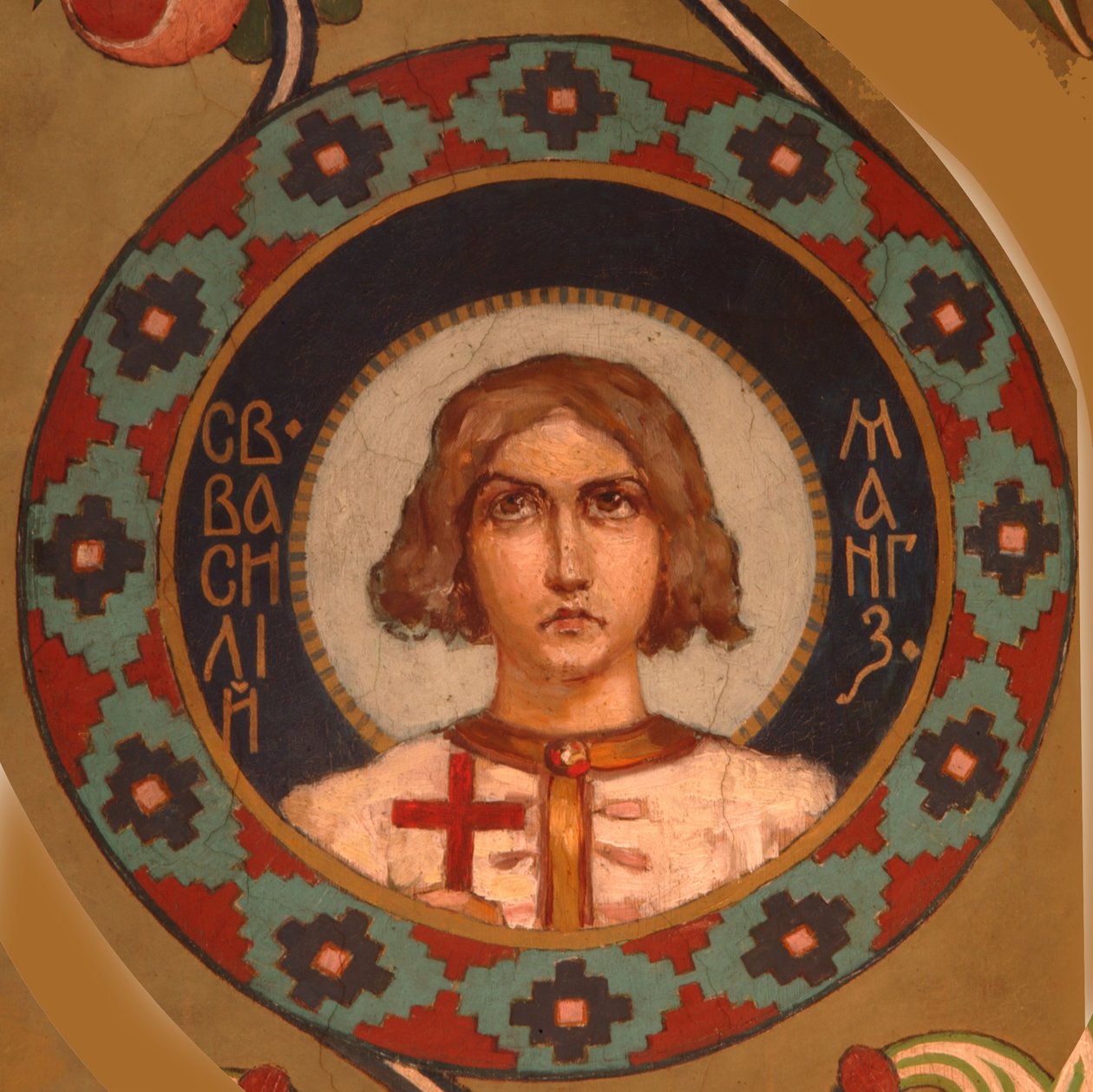 Święty Bazyli Mangazeya, 1885-1896 autorstwa Viktor Mikhaylovich Vasnetsov