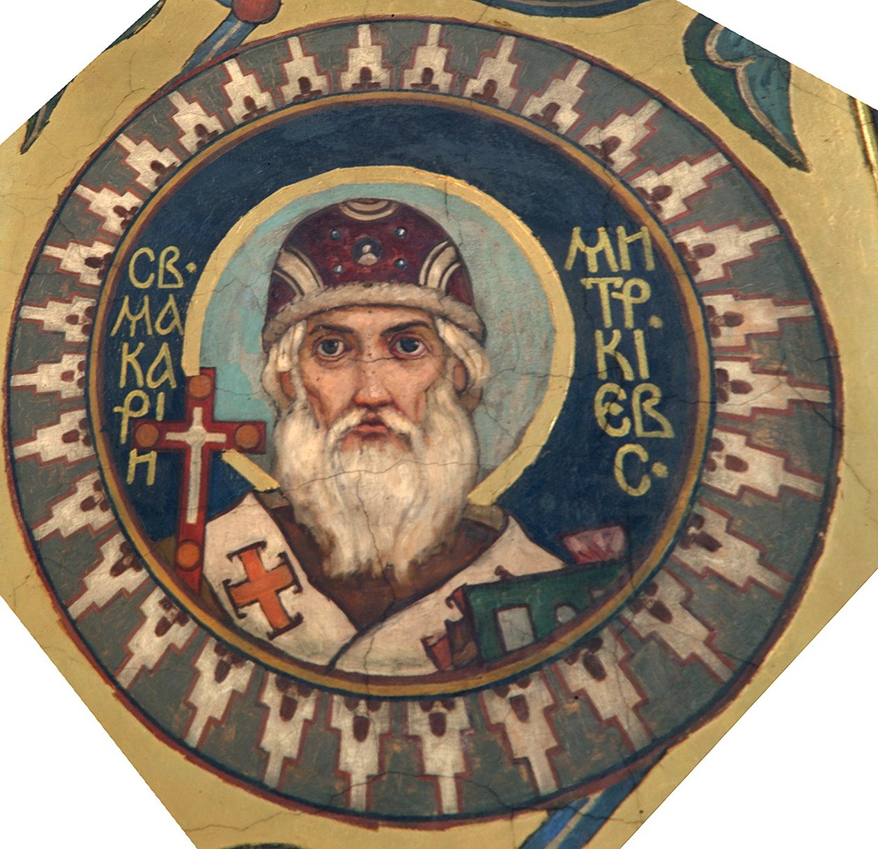 Św. Makary, metropolita kijowski, 1885-1896 autorstwa Viktor Mikhaylovich Vasnetsov