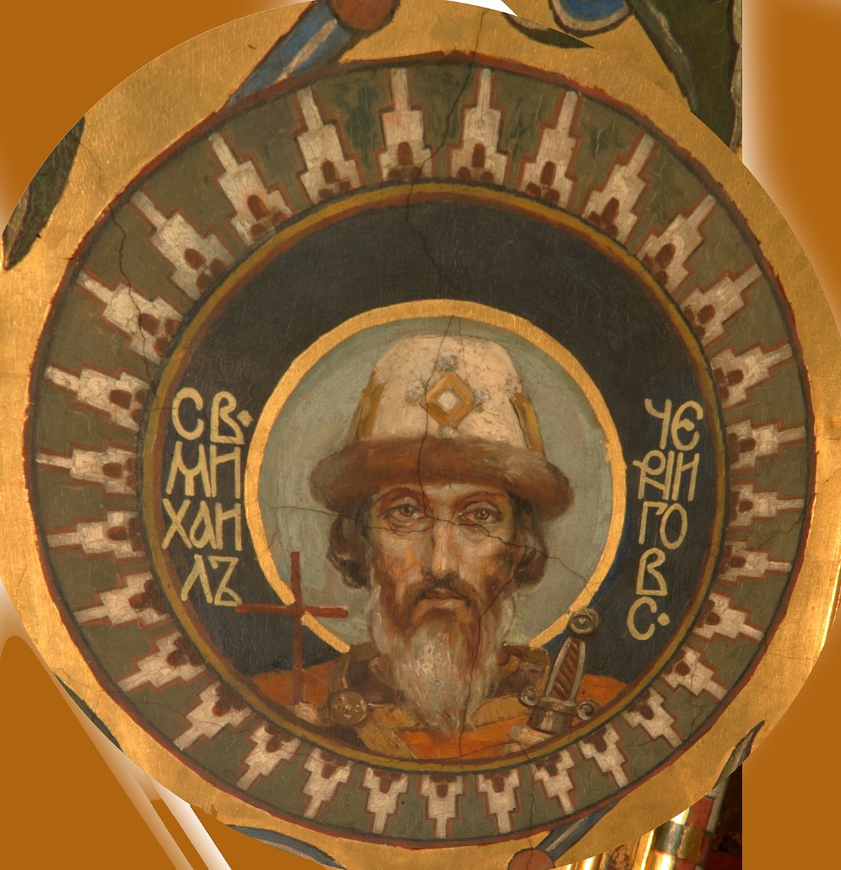 Święty książę Michał z Czernigowa, 1885-1896 autorstwa Viktor Mikhaylovich Vasnetsov
