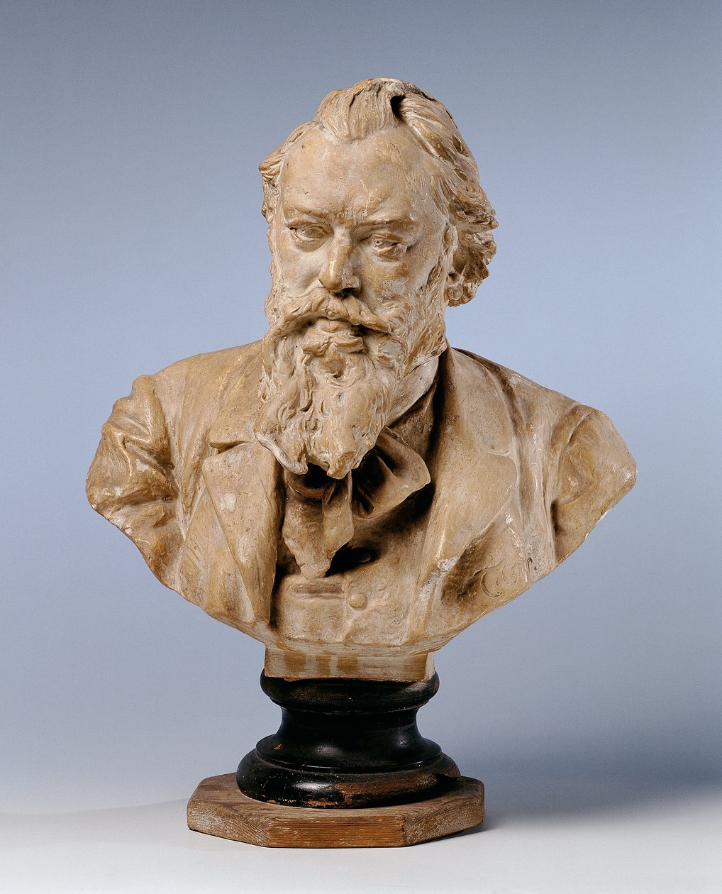 Kompozytor Johannes Brahms autorstwa Viktor Oskar Tilgner