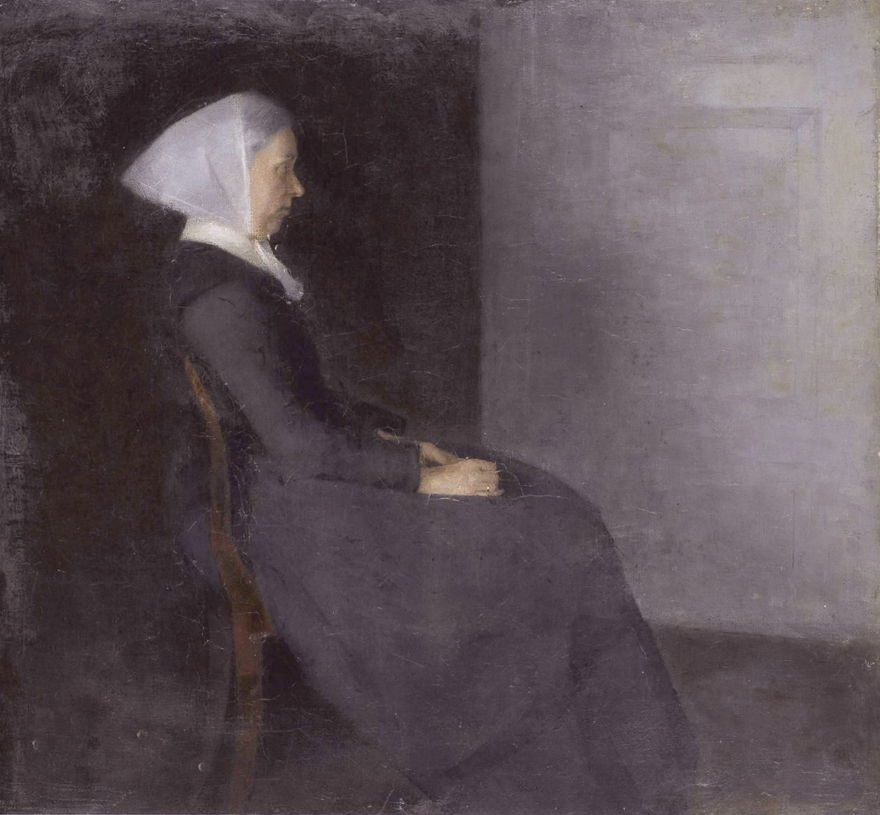 Nieznany obraz autorstwa Vilhelm Hammershi