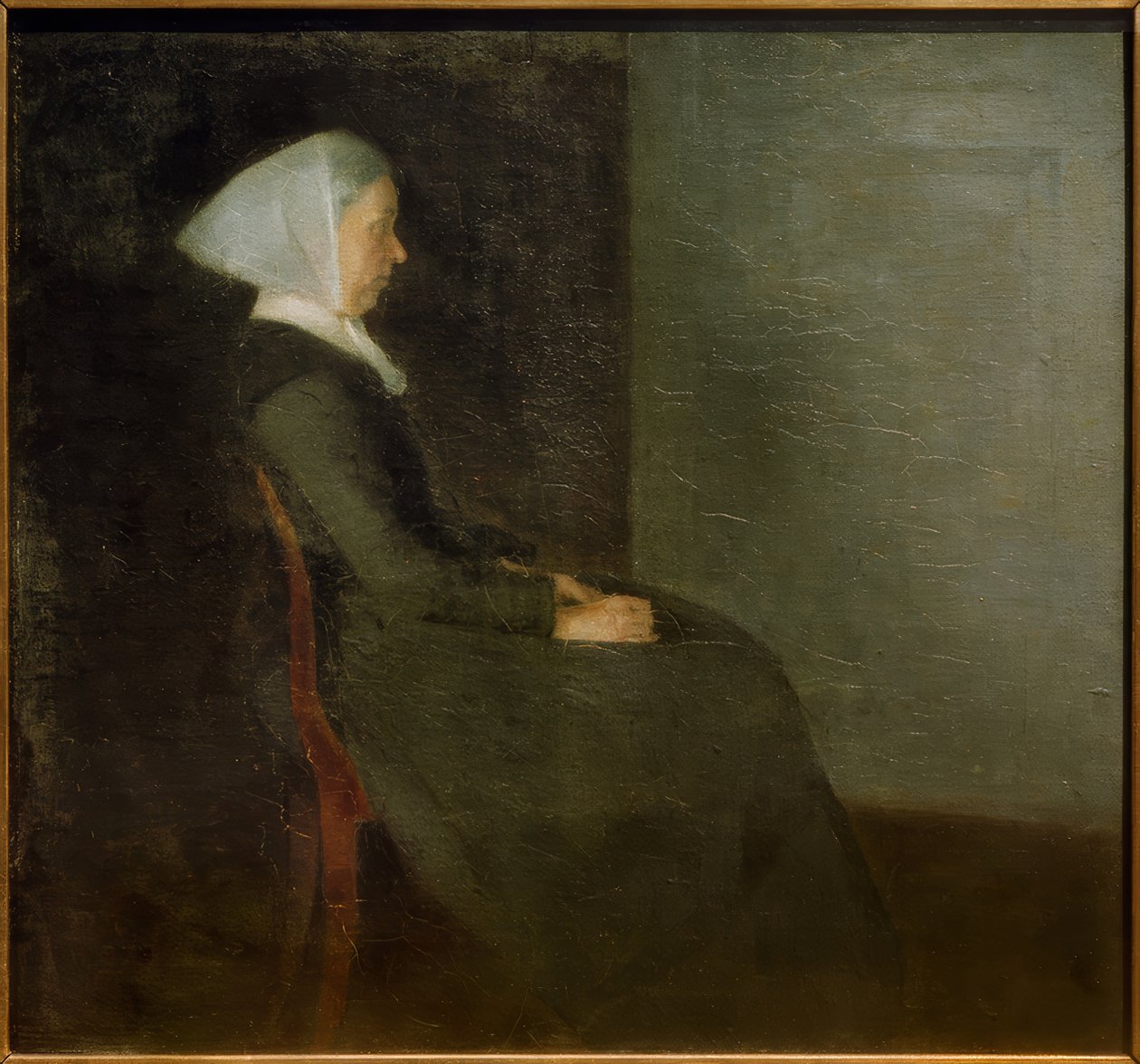 Matka artysty autorstwa Vilhelm Hammershoi