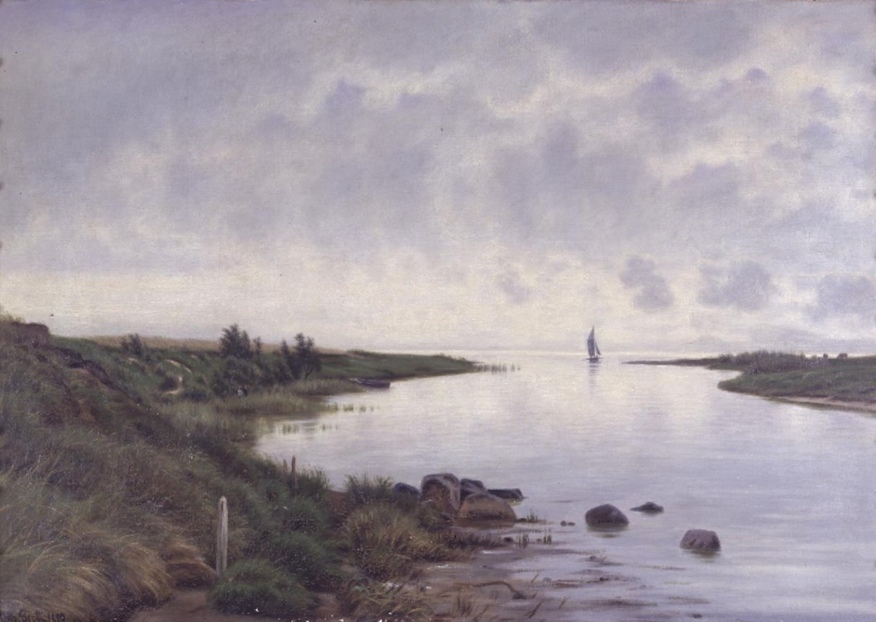 Ujście rzeki autorstwa Vilhelm Groth