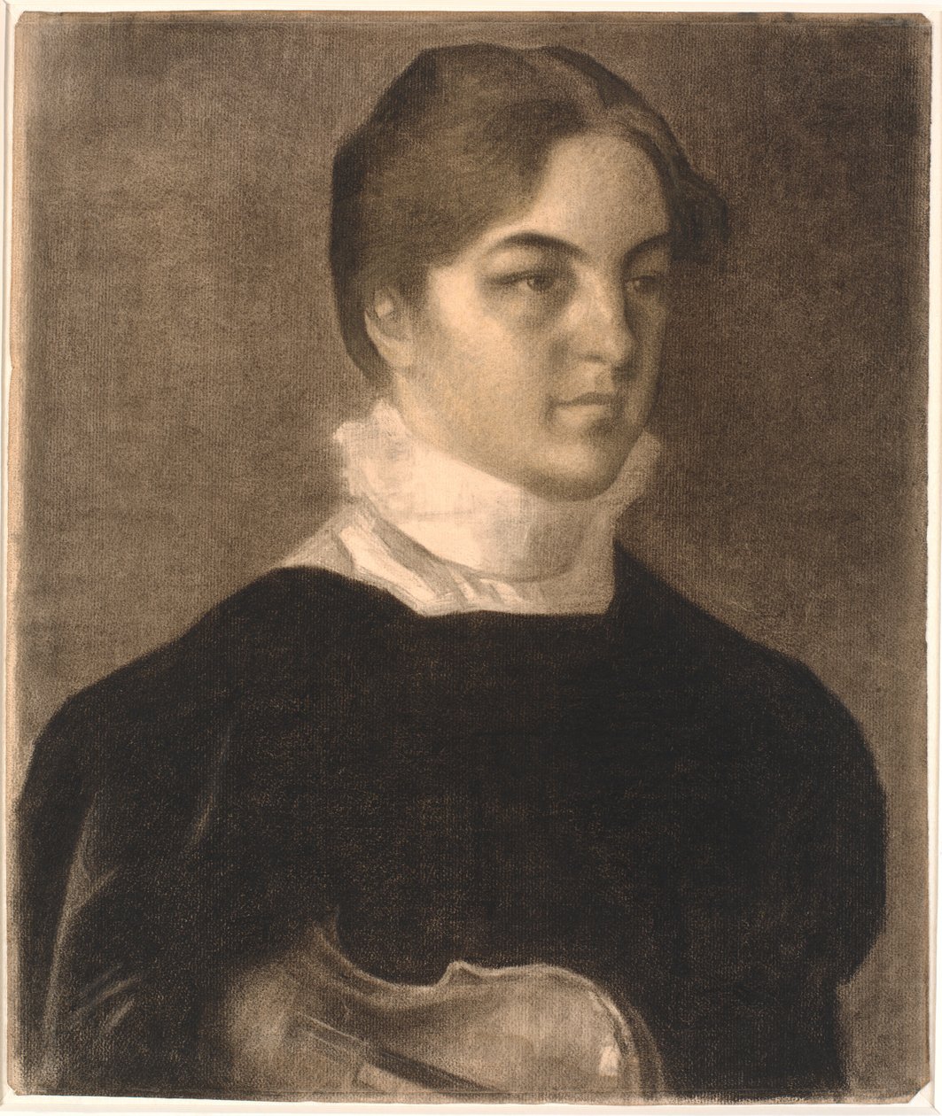 Portret Karen Bramsen autorstwa Vilhelm Hammershøi