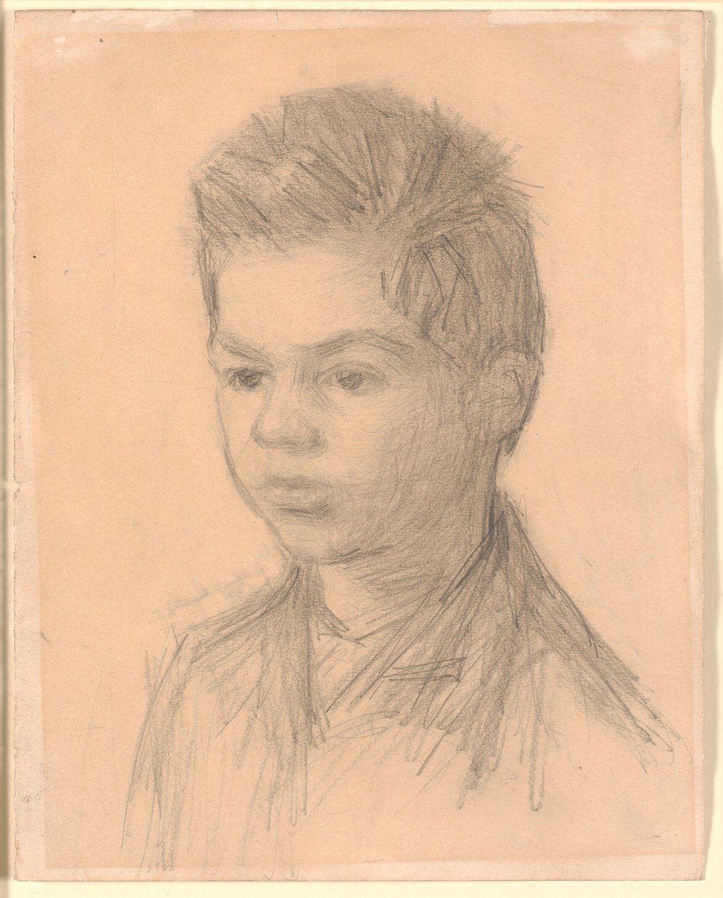 Portret Svenda Hammershøi, brata artysty autorstwa Vilhelm Hammershøi