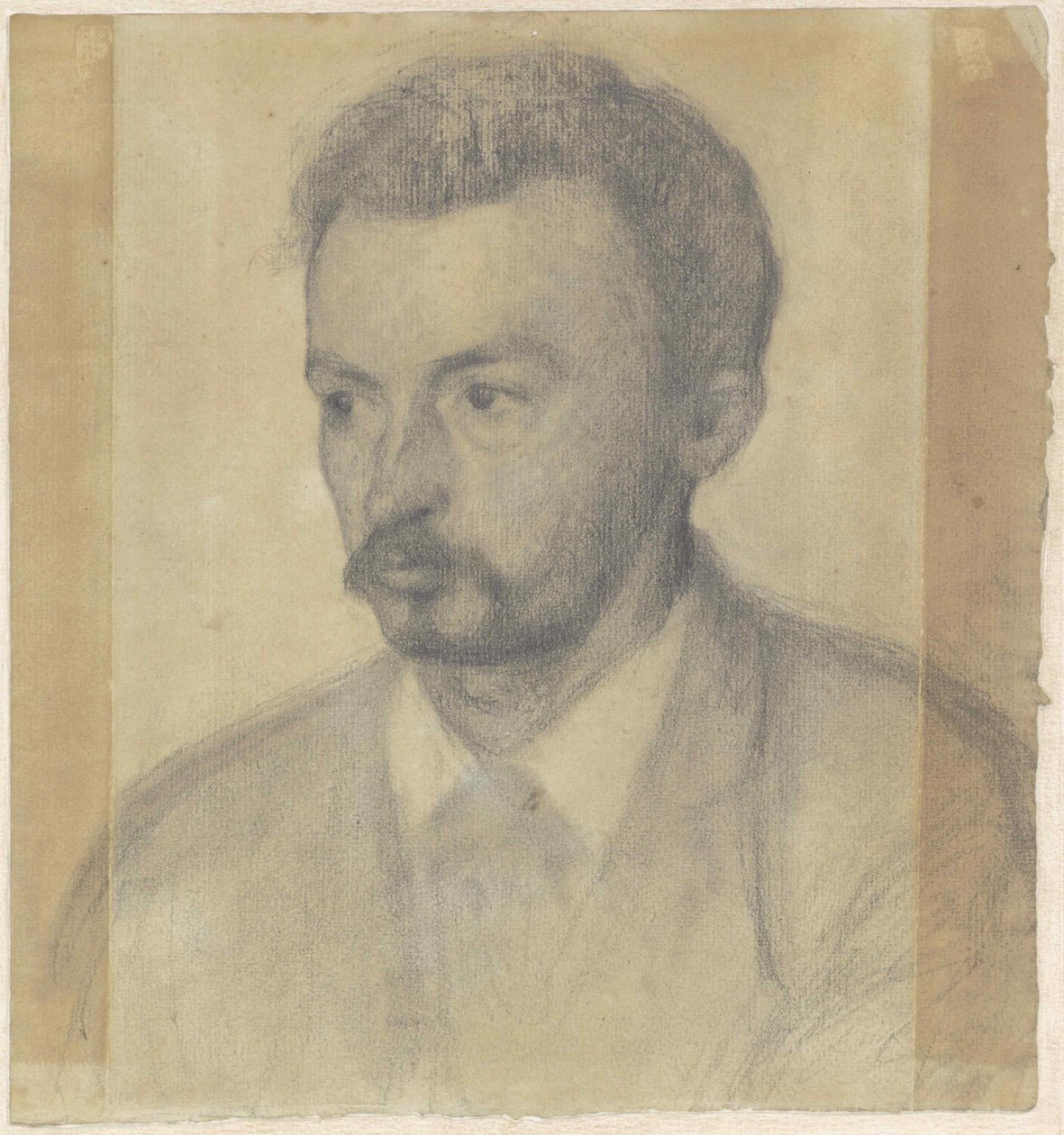 Autoportret, 1895. autorstwa Vilhelm Hammershøi