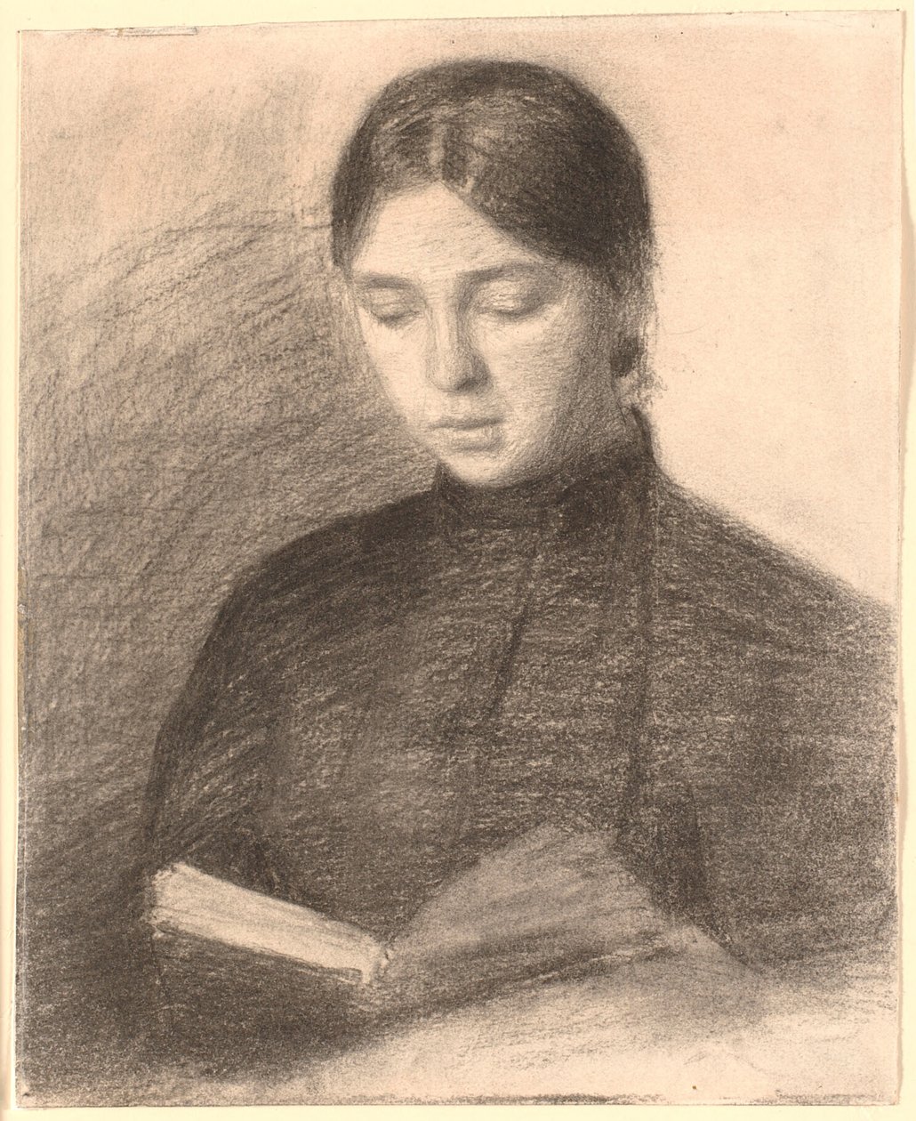 Siostra Artystki Anna Reading autorstwa Vilhelm Hammershøi