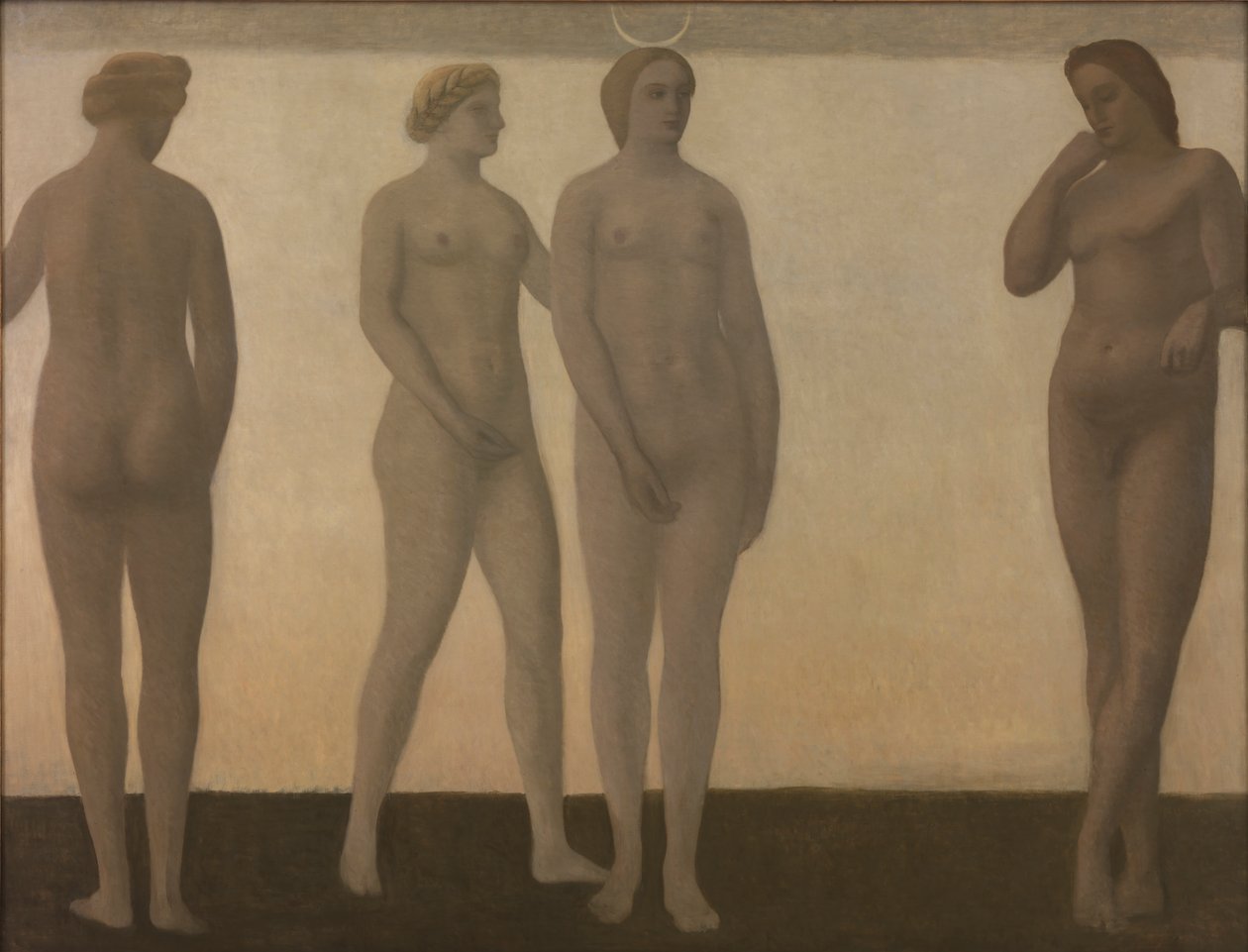 Artemida, 1893-94 autorstwa Vilhelm Hammershoi