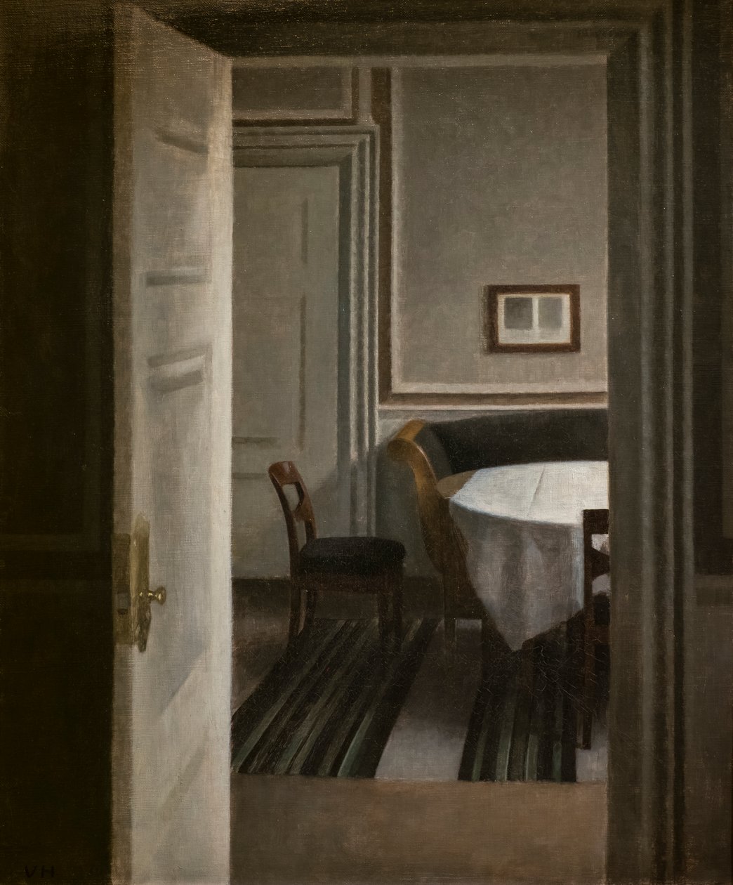 Wnętrze, Strandgade 30 autorstwa Vilhelm Hammershoi