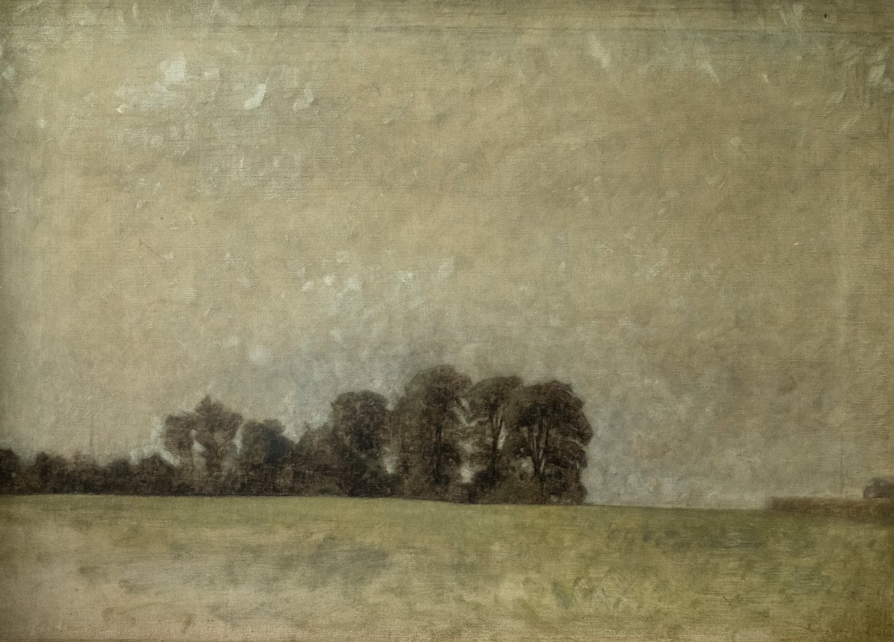 Krajobraz, 1909 autorstwa Vilhelm Hammershoi