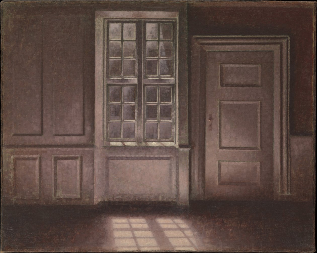 Moonlight, Strandgade 30 autorstwa Vilhelm Hammershøi